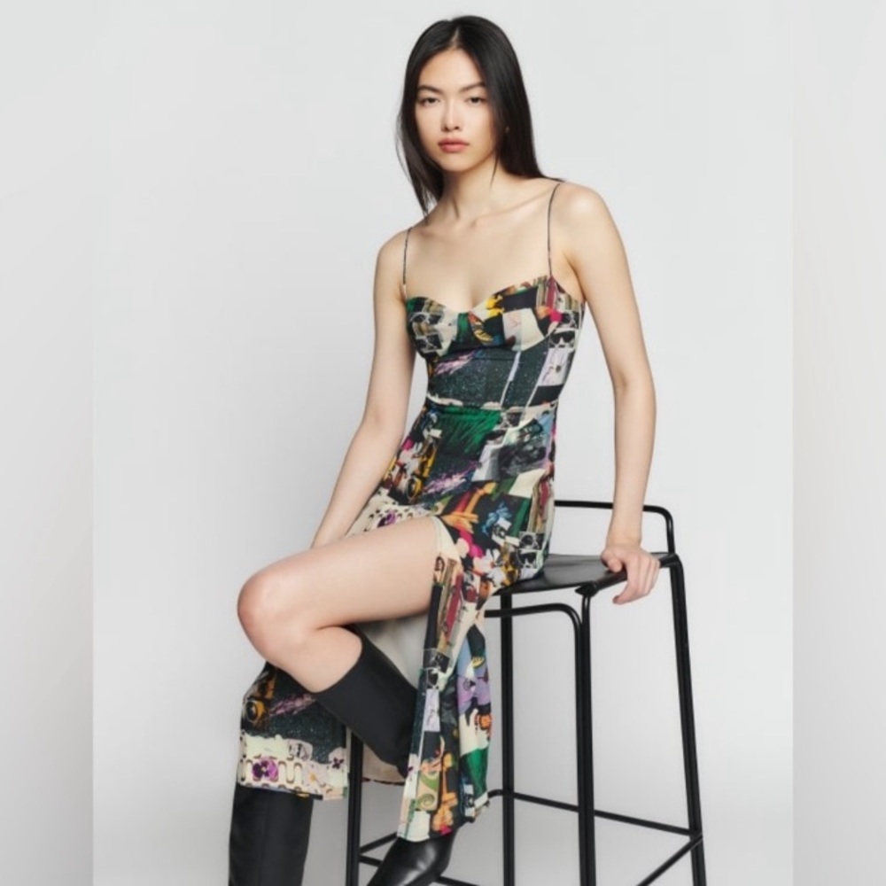 ISO Reformation Juliette Dress in Decoupage